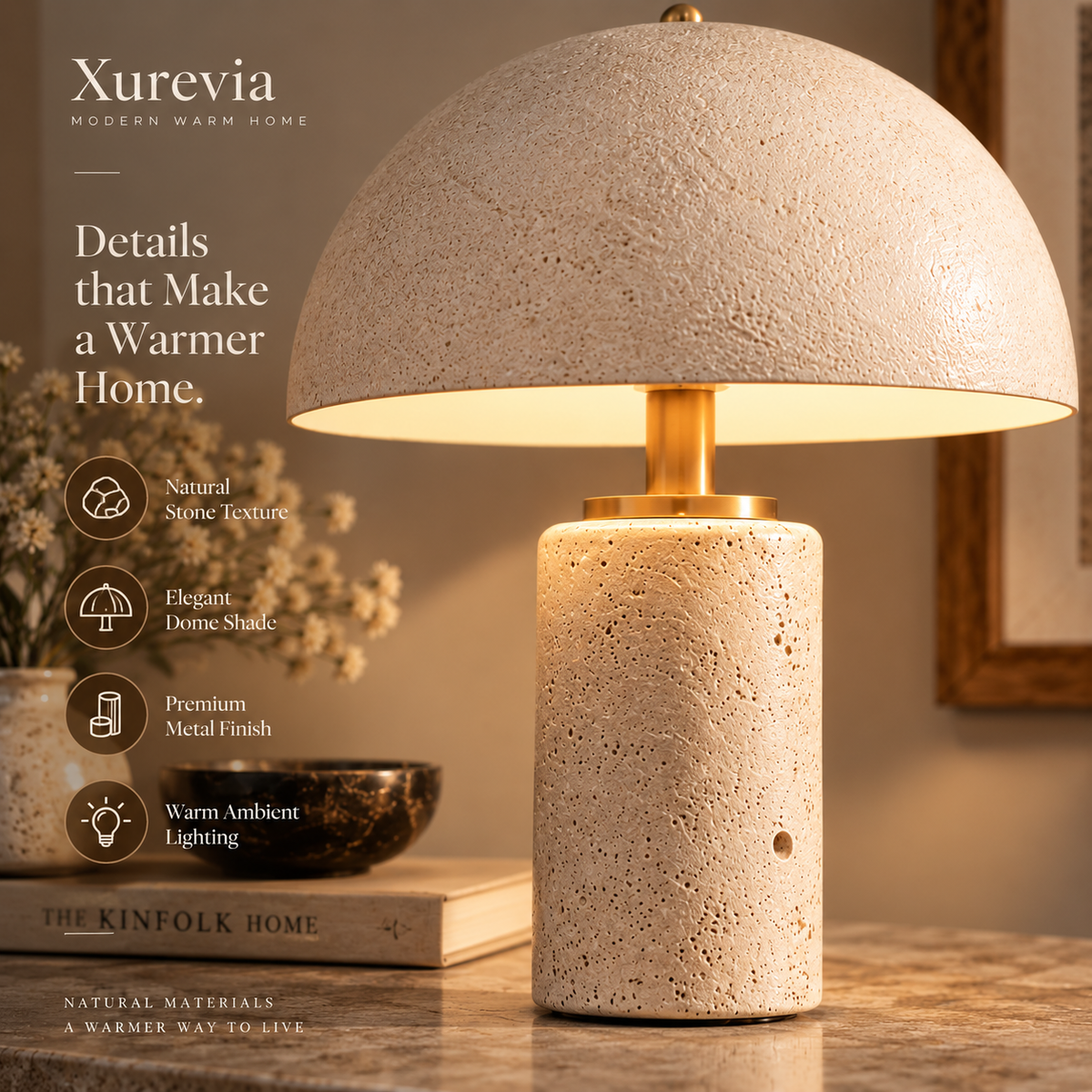 Xurevia Terra Dome Table Lamp