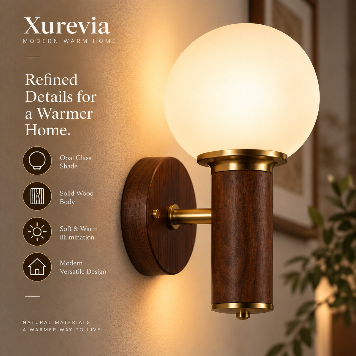 Xurevia Orbit Wall Sconce